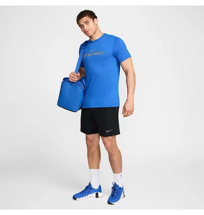 Футболка чоловіча Nike Pro Fitness Shirt Men Blue FJ2393-480