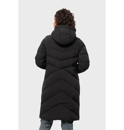 Пуховик жіночий Jack Wolfskin Marienplatz Black 1206971-6000