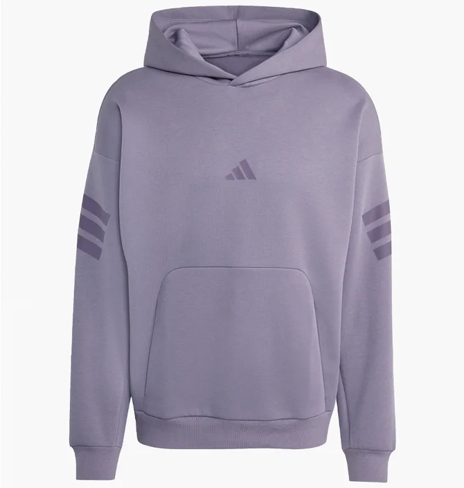Худи мужское Adidas Future Icons 3-Stripes Violet JW7098