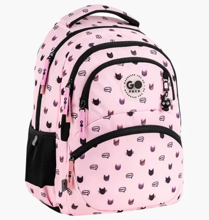 Рюкзак детский GoPack Meow Cats Pink GO26-175M-1