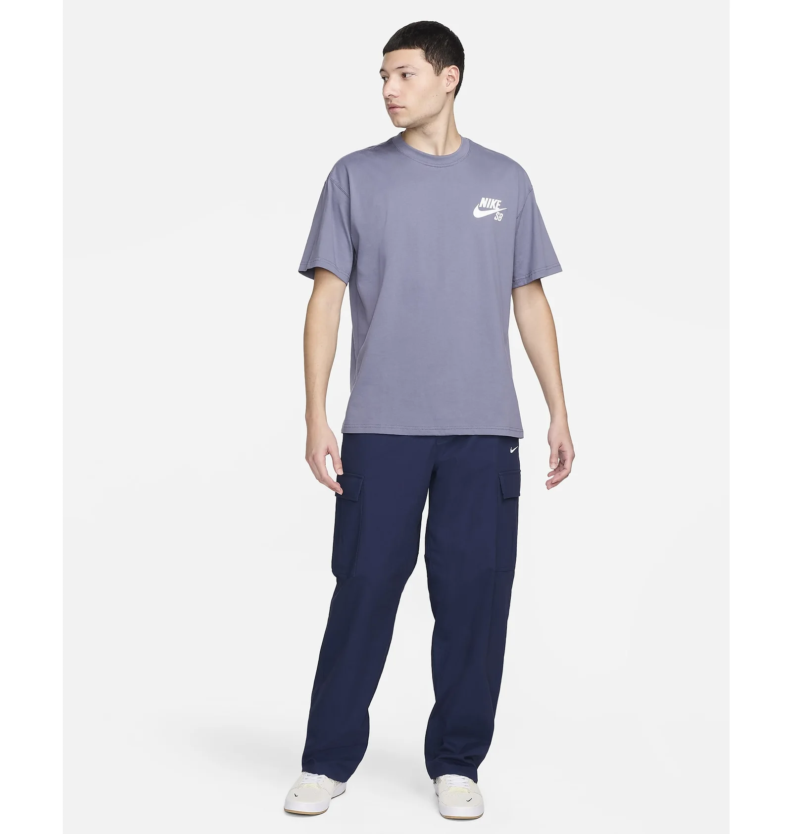 ᐉ Футболка чоловіча Nike Sb Tee Logo Lbr Violet DC7817-003