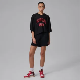 Шорты женские Air Jordan W Jumpman Flc Short 2 Black IR0387-010