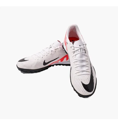 Сороконожки унисекс Nike Mercurial Vapor 15 Academy Turf Soccer Shoes White/Red DJ5635-600