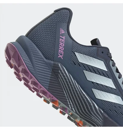Кроссовки женские Adidas Terrex Agravic Flow 2 Trail Running Shoes Blue Gz1901