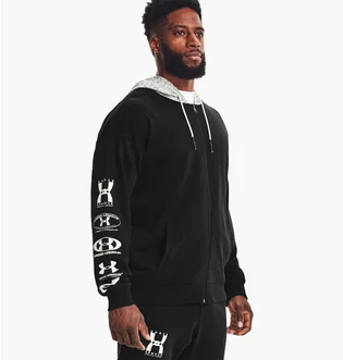Худи мужское Under Armour Rival Terry 25Th Anniversary Full Zip Black 1363727-001