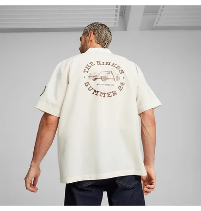 Сорочка чоловіча Puma Porsche Legacy Crews Go Summer Shirt Beige 624571-02