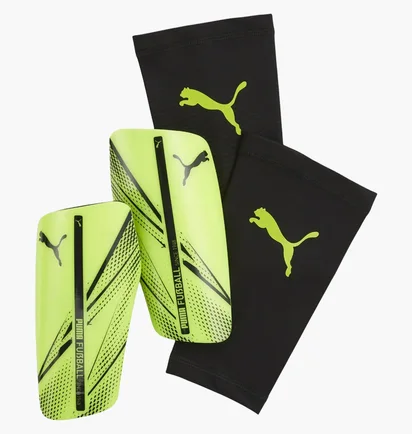 Щитки Puma Attacanto Black/Green 030887-04