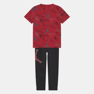 Спортивний костюм дитячий Air Jordan Set Black/Red 85A961-023