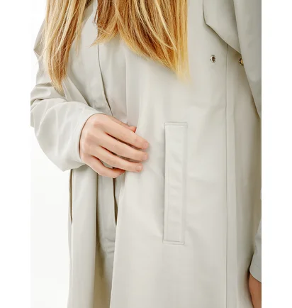 Пальто жіноче Rains Jackets White 1834-OFFWHITE