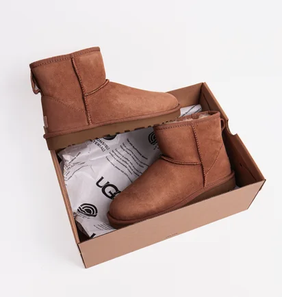 Уггі жіночі UGG Classic Mini 2 Chestnut Brown 1016222-CHE