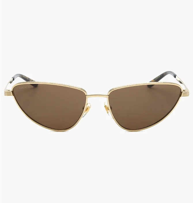Сонцезахисні окуляри жіночі GUCCI Brown/Gold GG1879S-002-57