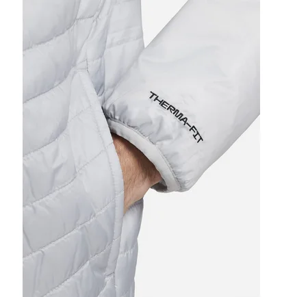 Куртка чоловіча Nike Midweight Puffer White/Grey FB8195-077