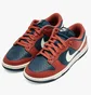 Кроссовки женские Nike Dunk Low Bordo/Blue Dd1503-602