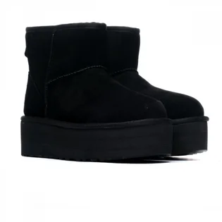 Угги женские UGG Classic Mini Platform Black 1134991-BLK