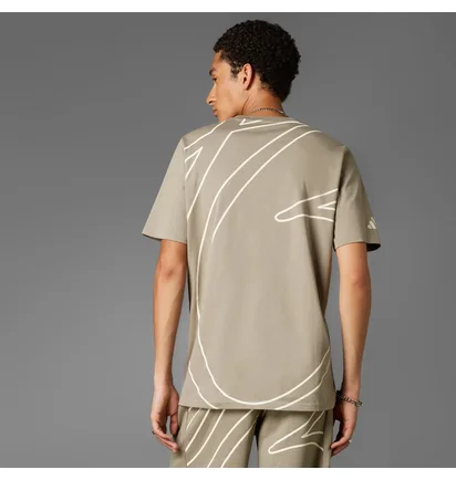 Футболка мужская Adidas Bellingham Beige JY1876