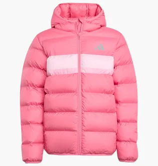 Пуховик дитячий Adidas Synthetic Pink JL7433