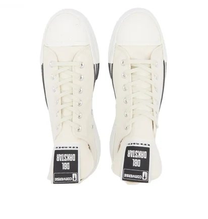 Кеди чоловічі Converse X Rick Owens Dbl Drkstar Ox Beige A04955C