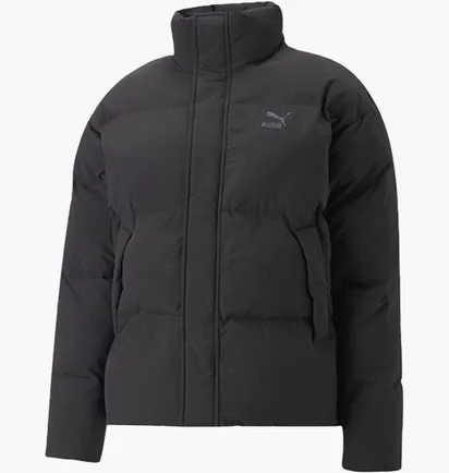 Пуховик унисекс Puma Jacket Classics Oversized Polyball Puffer Black 535573-001