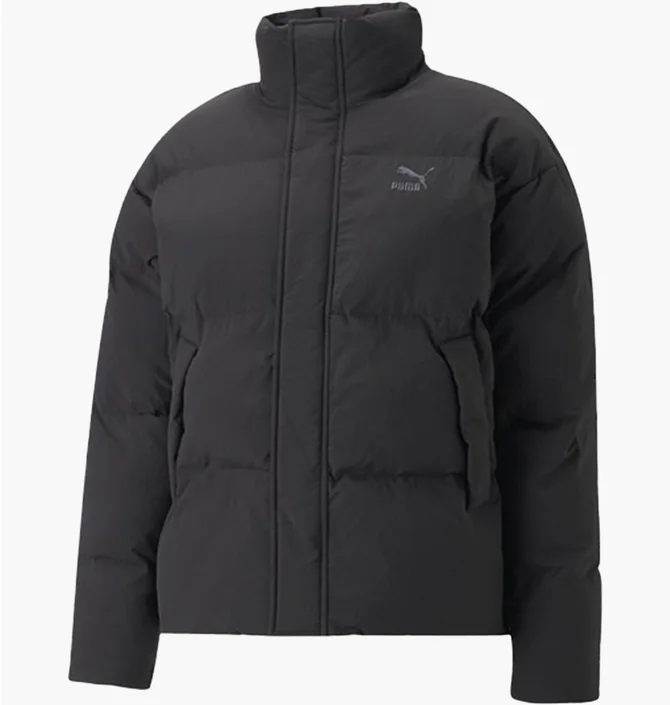 Пуховик унисекс Puma Jacket Classics Oversized Polyball Puffer Black 535573-001
