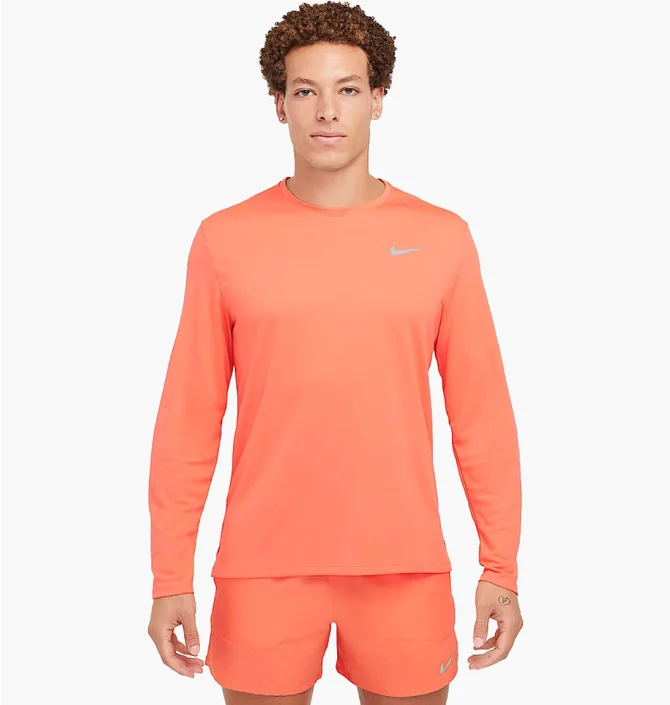 Лонгслив мужской Nike Miler Dri-Fit Peach FB7070-643