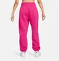 Штаны женские Nike Sportswear Phnx Fleece Highrise Oversized Pant Pink DQ5887-615