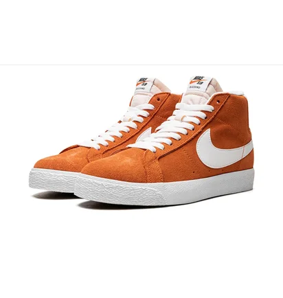 Кроссовки унисекс Nike Sb Zoom Blazer Mid Orange 864349-800