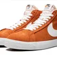 Кроссовки унисекс Nike Sb Zoom Blazer Mid Orange 864349-800