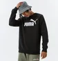 Свитшот мужской Puma Ess Big Logo Crew Fl - Black 58667801