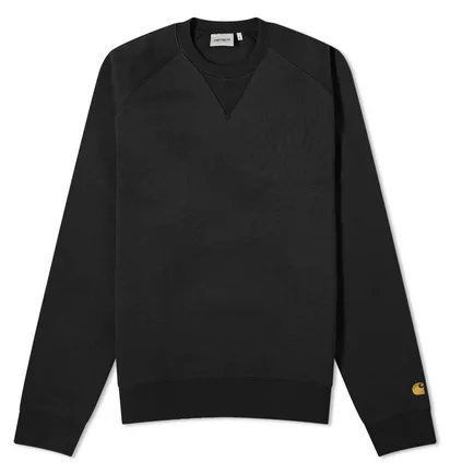 Свитшот мужской Carhartt Chase Sweat Black I033660-00FXX