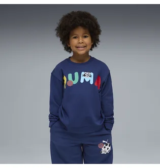 Світшот дитячий Puma Sporty Cats Relaxed Blue 634551-49
