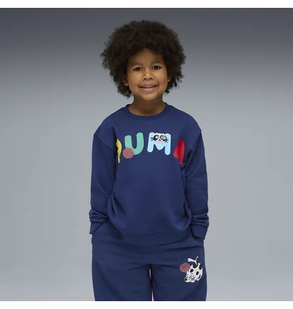 Світшот дитячий Puma Sporty Cats Relaxed Blue 634551-49