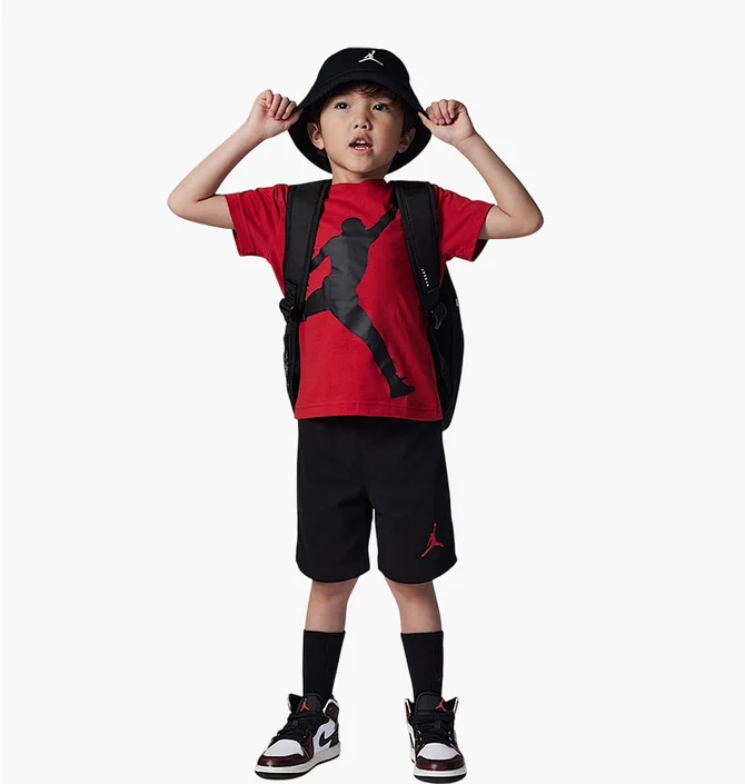 Спортивный костюм детский Air Jordan Jumpman Red/Black 85C138-023
