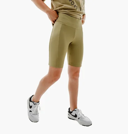 Шорты женские Nike W Nsw Tight Short Rib Su Olive FJ4876-276
