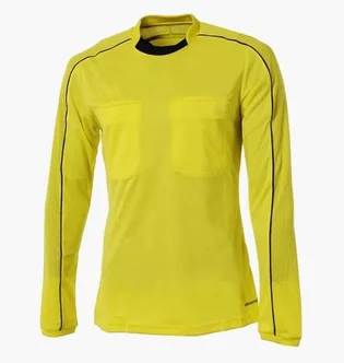 Футболка мужская Adidas Referee 16 Long Sleeve Yellow Ah9803