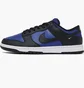 Кроссовки унисекс Nike Dunk Low Retro Casual Shoessizing) Blue/Black HM9606-400