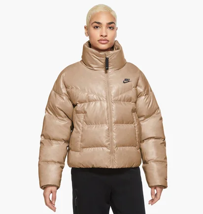Куртка жіноча Nike W Nsw Tf City Jkt Brown Dh4079-200