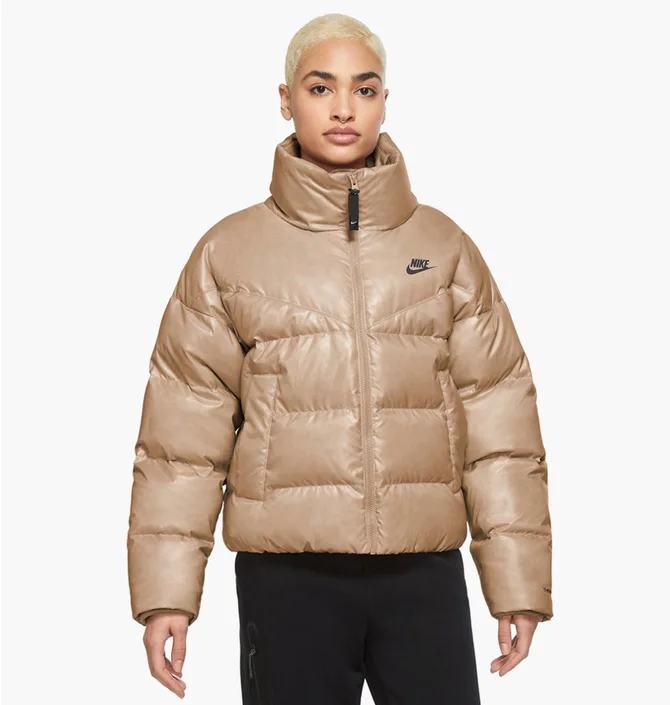 Куртка жіноча Nike W Nsw Tf City Jkt Brown Dh4079-200