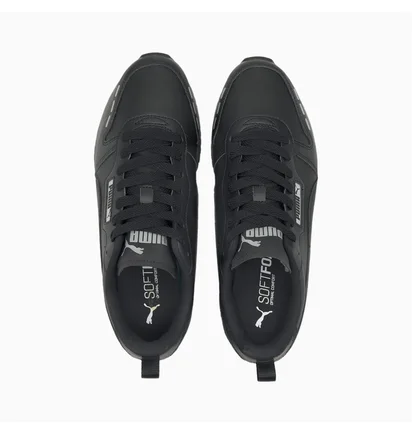 Кроссовки унисекс Puma R78 Black 374127-01