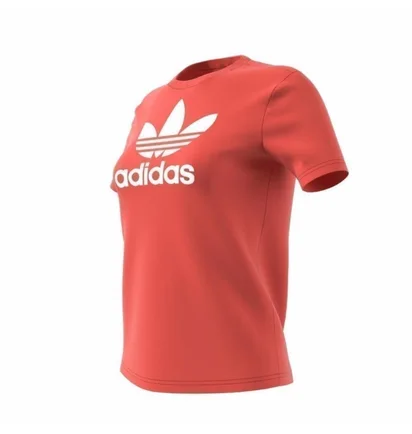 Футболка женская Adidas Trefoil Orange CV9890