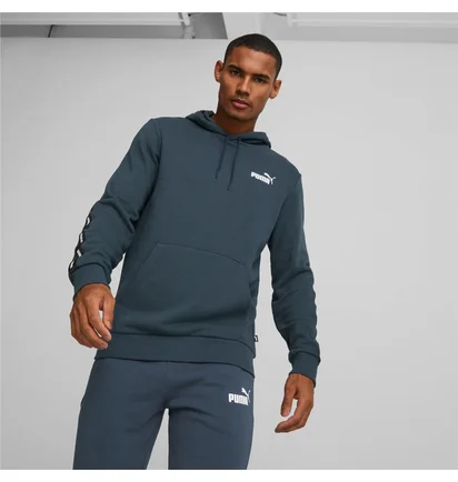 Худи мужское Puma Essentials+ Tape Blue 847385-16