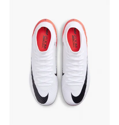 Бутсы унисекс Nike Mercurial Superfly 9 Academy Multi-Ground Soccer Cleats White/Orange DJ5625-600