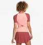 Футболка жіноча Nike Court Dri-Fit Advantage Top Pink DD8772-697