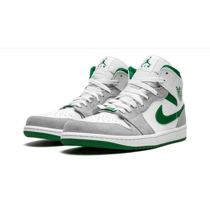 Кросівки чоловічі Air Jordan 1 Mid Se White/Grey DC7294-103
