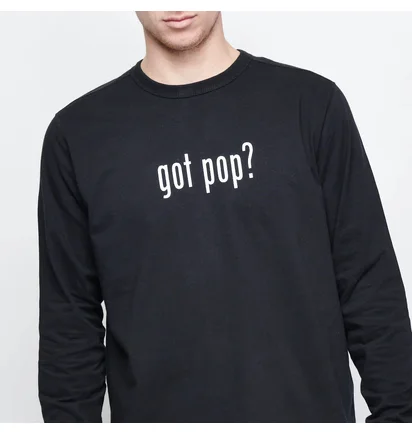 Лонгслів чоловічий Pop Trading Company Got Pop Black POPSS23_02-023