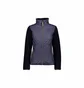 Олимпийка женская CMP Sweats Blue/Black 3H39276-N950