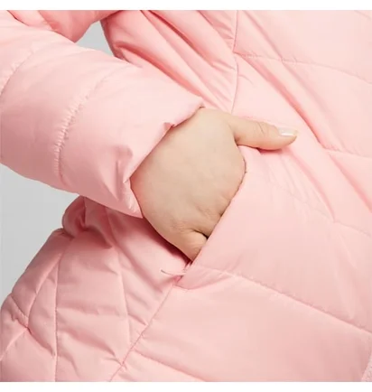 Пуховик жіночий Puma Essentials Padded Jacket Pink 848940-63