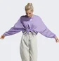 Футболка жіноча Adidas Dance Crop Versatile Sweatshirt Violet IC6685