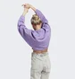 Футболка жіноча Adidas Dance Crop Versatile Sweatshirt Violet IC6685