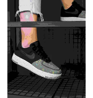 Кросівки жіночі Nike W Air Force 1 Crater Black CT1986-002