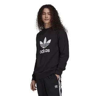 Худи мужское Adidas Adicolor Classics Trefoil Crewneck Black H06651